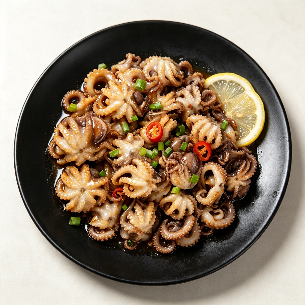 Deep Sea Fish Tail Seafood