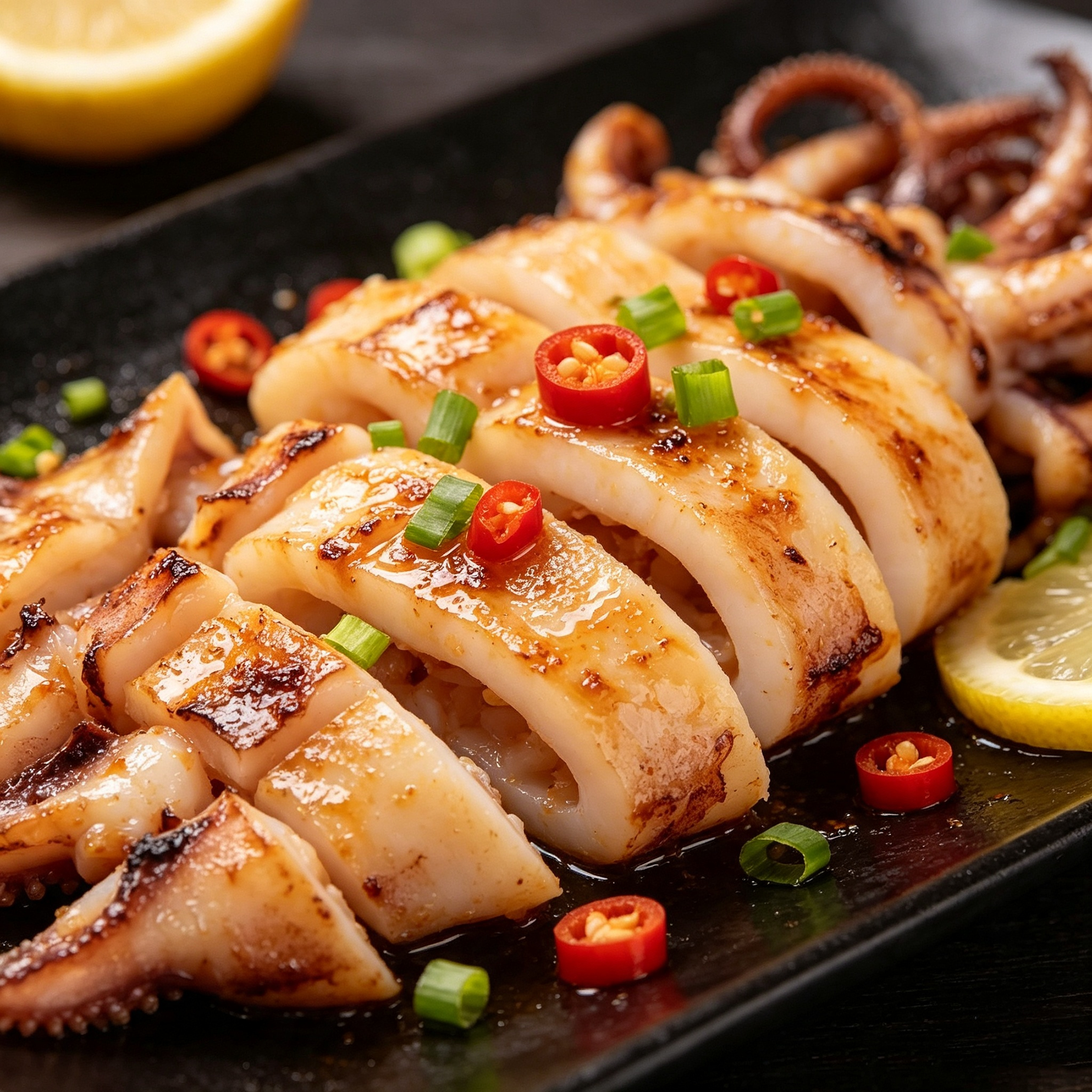 Frozen Sliced Squid Rings