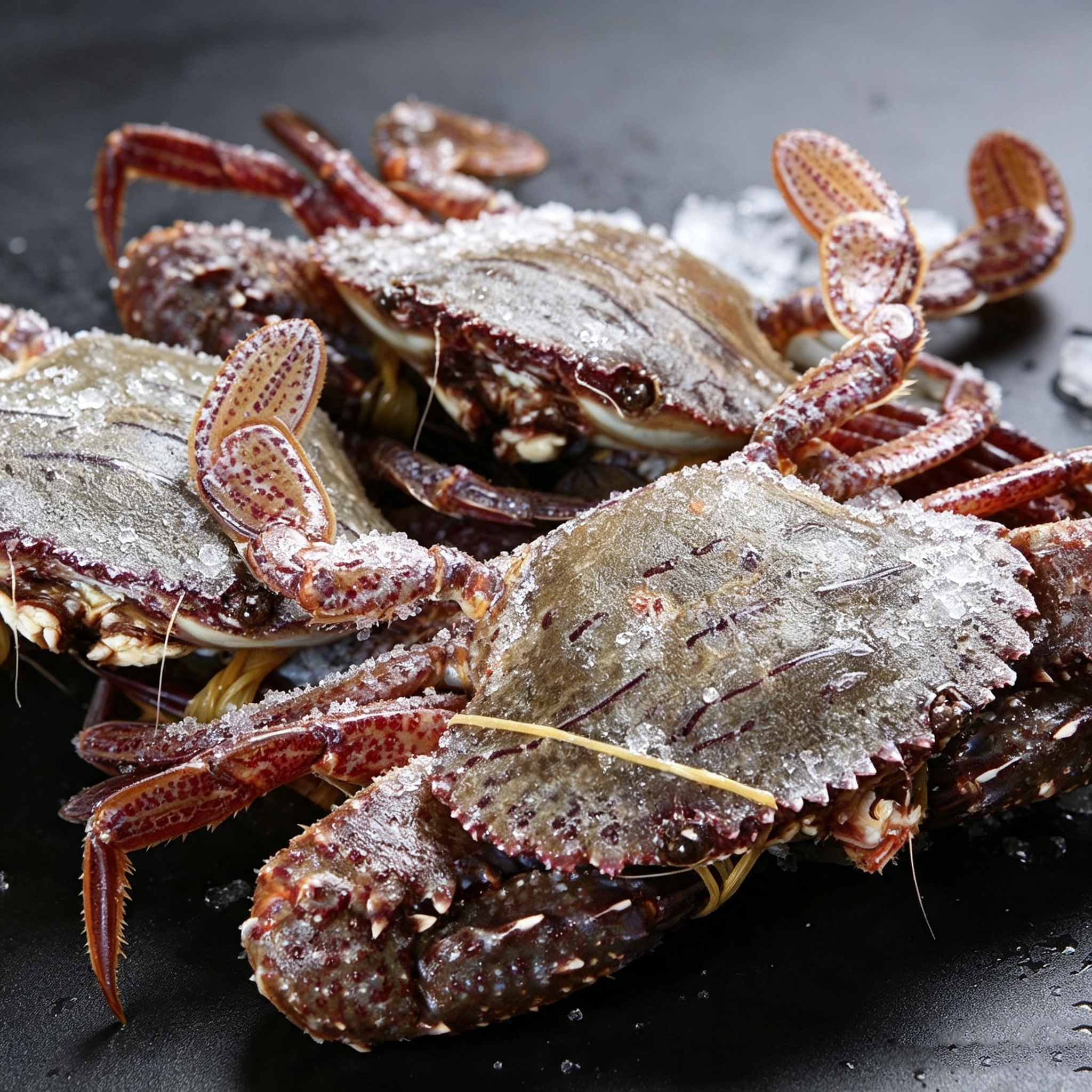 Fresh Caught Sea Swimming Crab